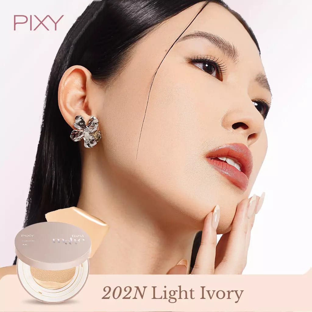 Pixy Fixed Matte Cushion 11gr - 202N Light Ivory