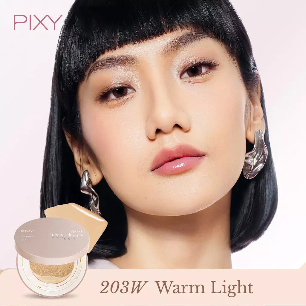 Pixy Fixed Matte Cushion 11gr - 203W Warm Light