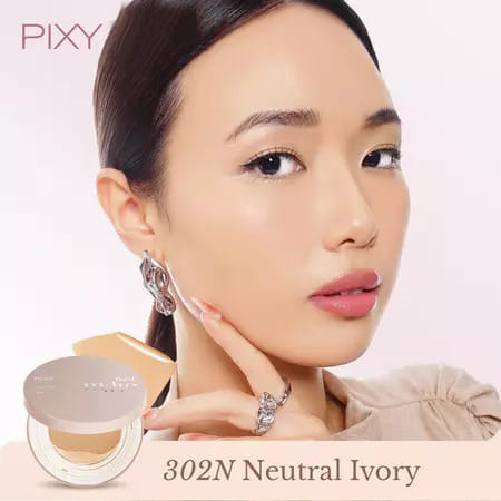 Pixy Fixed Matte Cushion 11gr - 302N Neutral Ivory