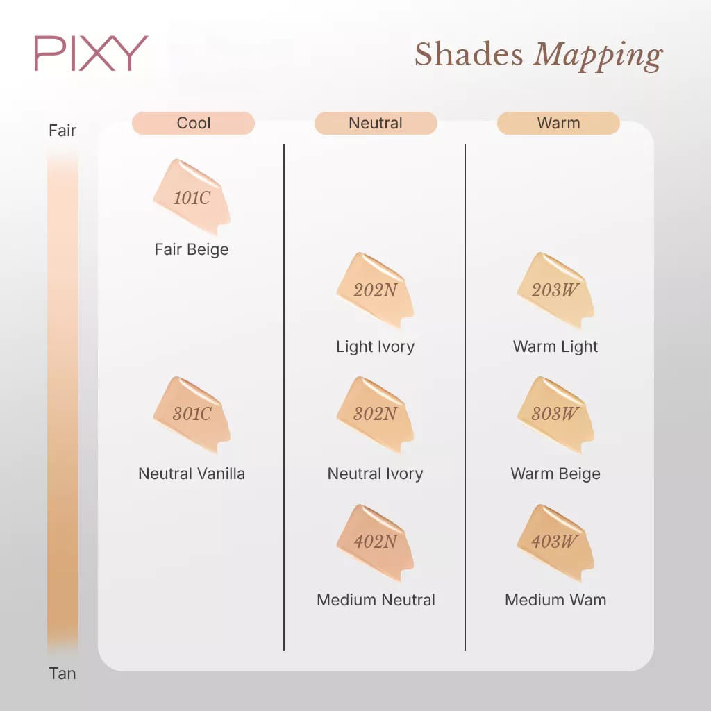 Pixy Fixed Matte Cushion 11gr - 403W Medium Warm