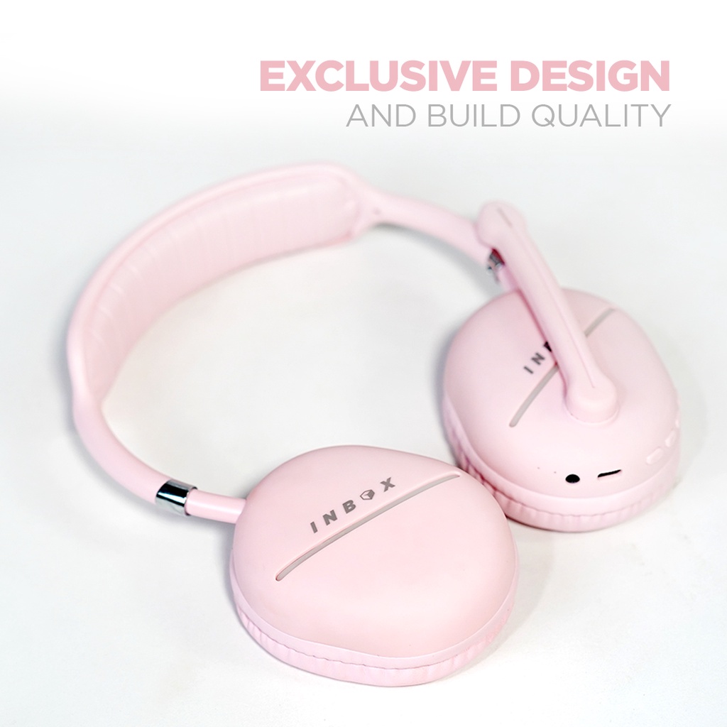 INBOX Pink Series - Headphone Wireless Cloudy (Limited Edition)