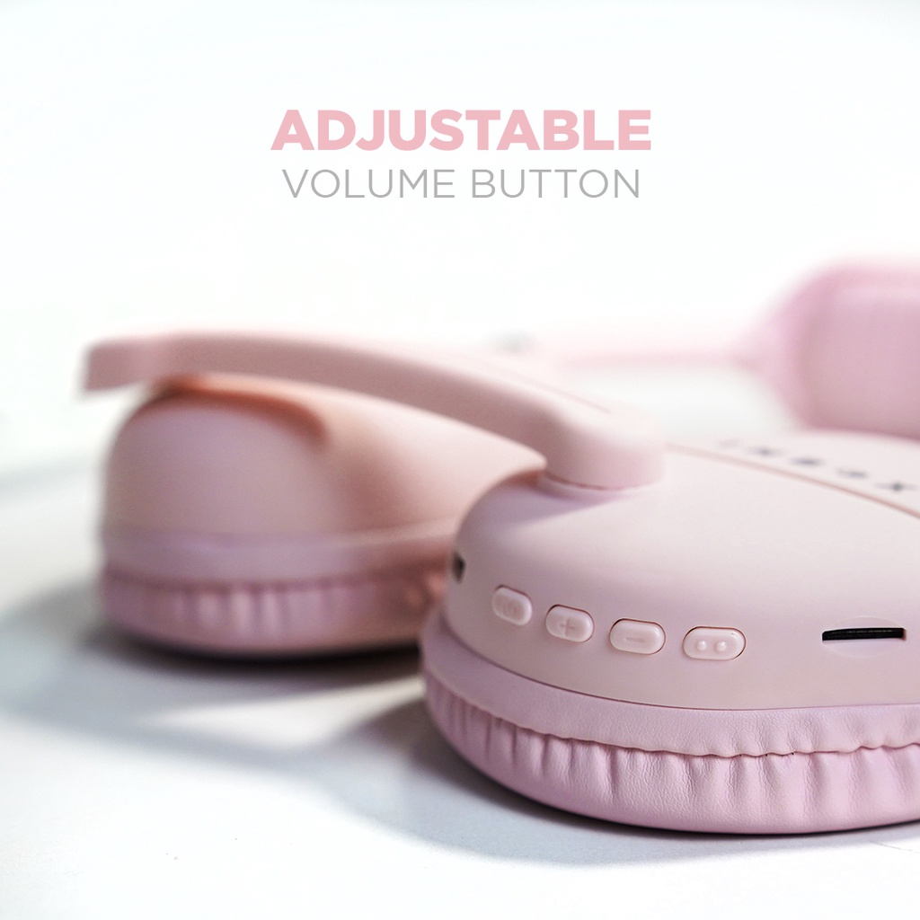 INBOX Pink Series - Headphone Wireless Cloudy (Limited Edition)