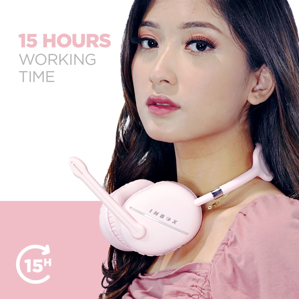 INBOX Pink Series - Headphone Wireless Cloudy (Limited Edition)