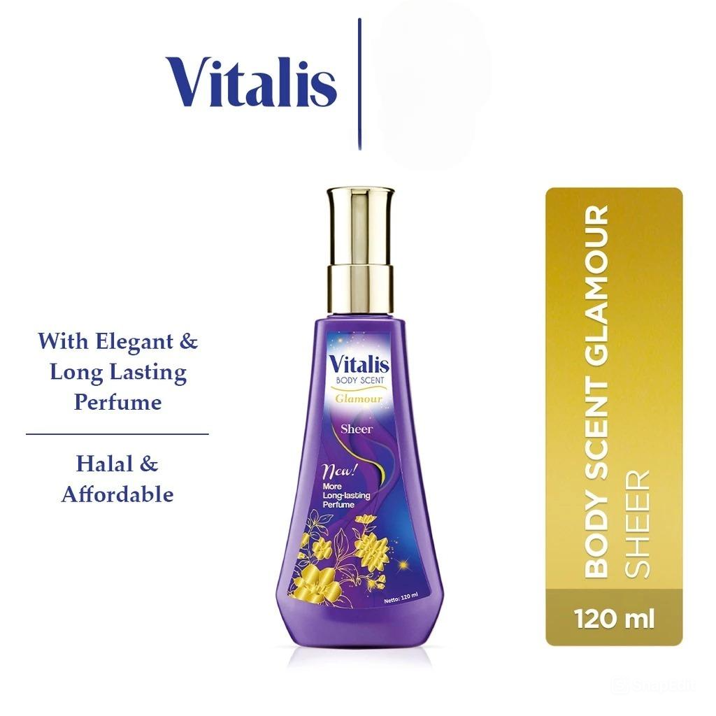 Vitalis Body Scent Glamour 120ml - Sheer