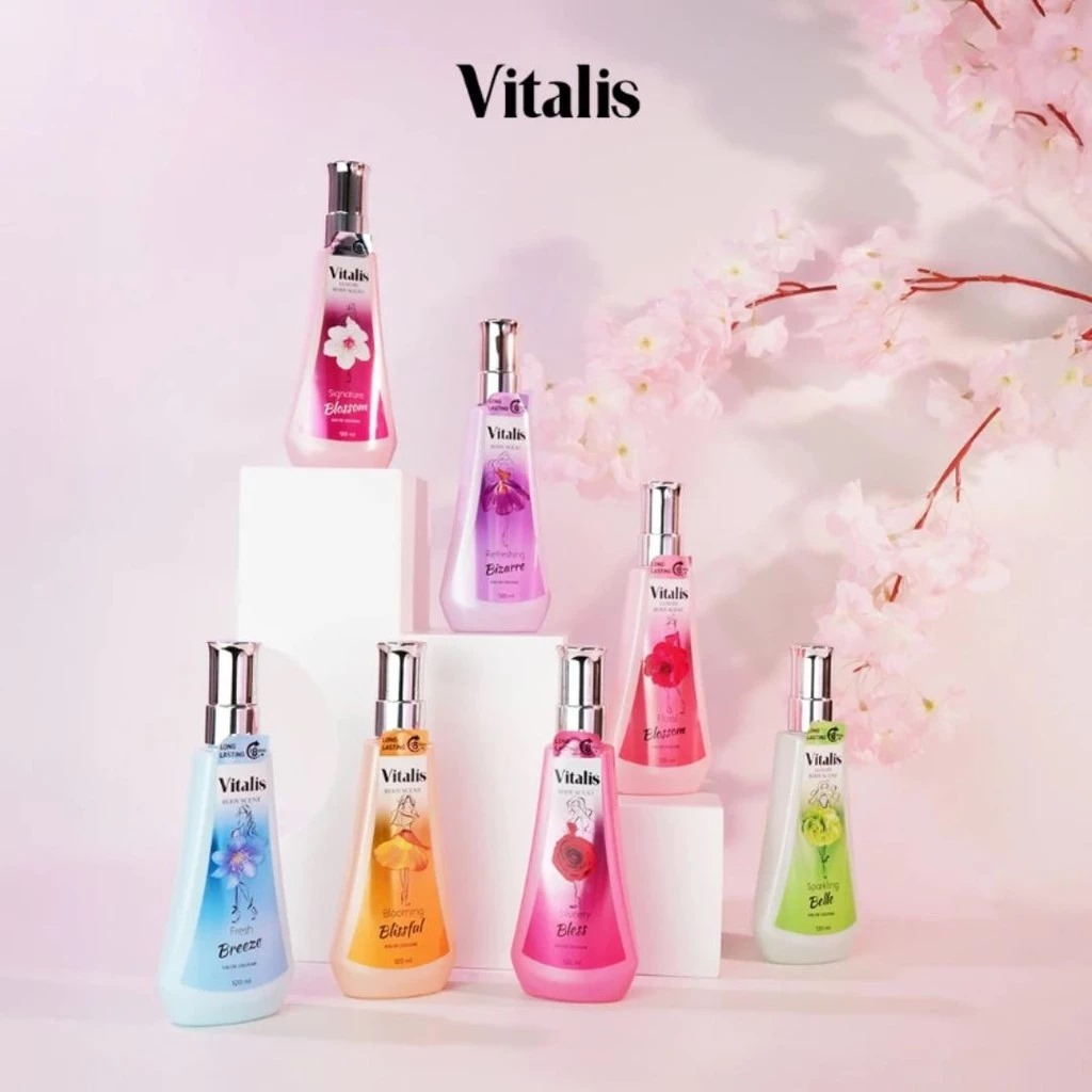 Vitalis Eau De Toilette 120ml - Floral Blossom