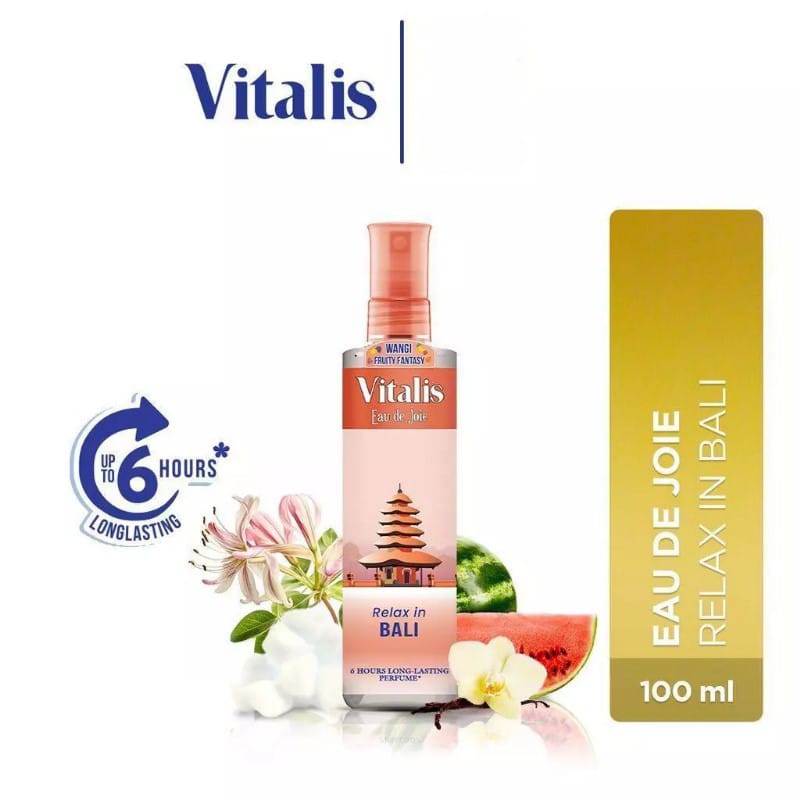 Vitalis Eau De Joie 100ml - Relax in Bali