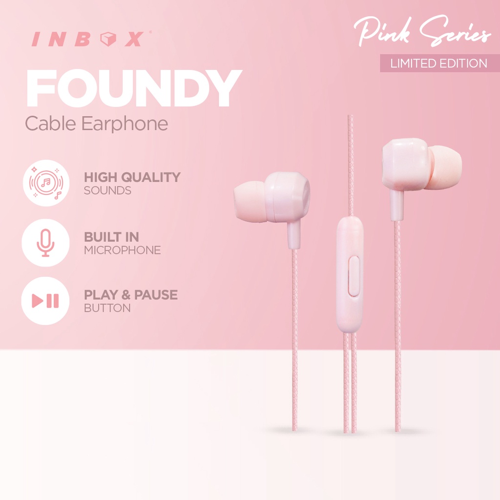 INBOX Pink Series - Handsfree Foundy (Limited Edition) INBOX Pink Series - Handsfree Foundy (Limited Edition)