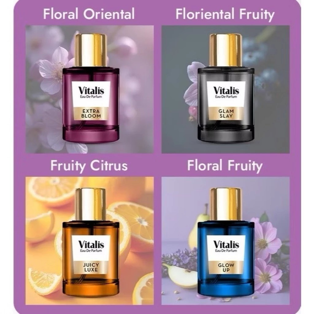 Vitalis Eau De Parfum 50ml - Extra Bloom