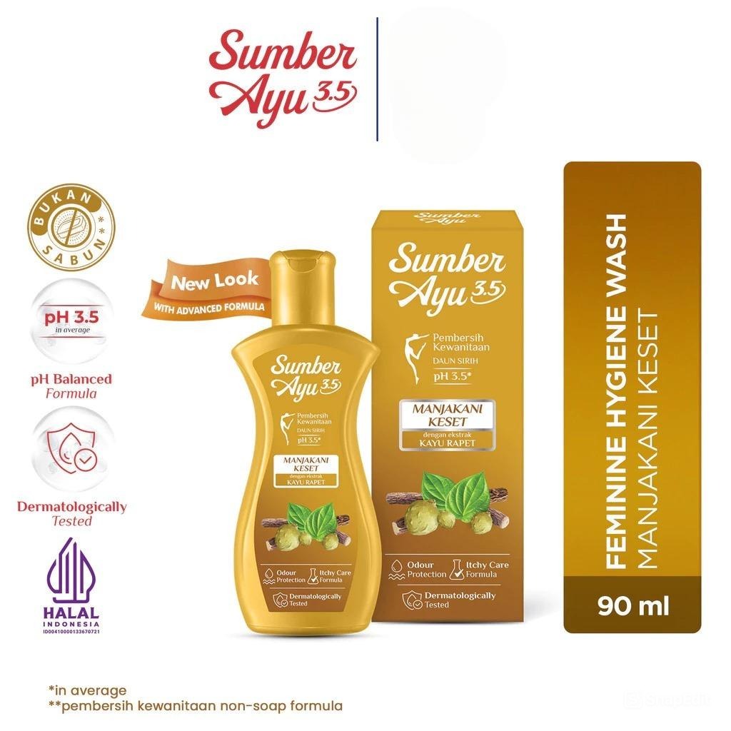 Sumber Ayu Feminine Hygiene Wash 90ml - Manjakani Keset