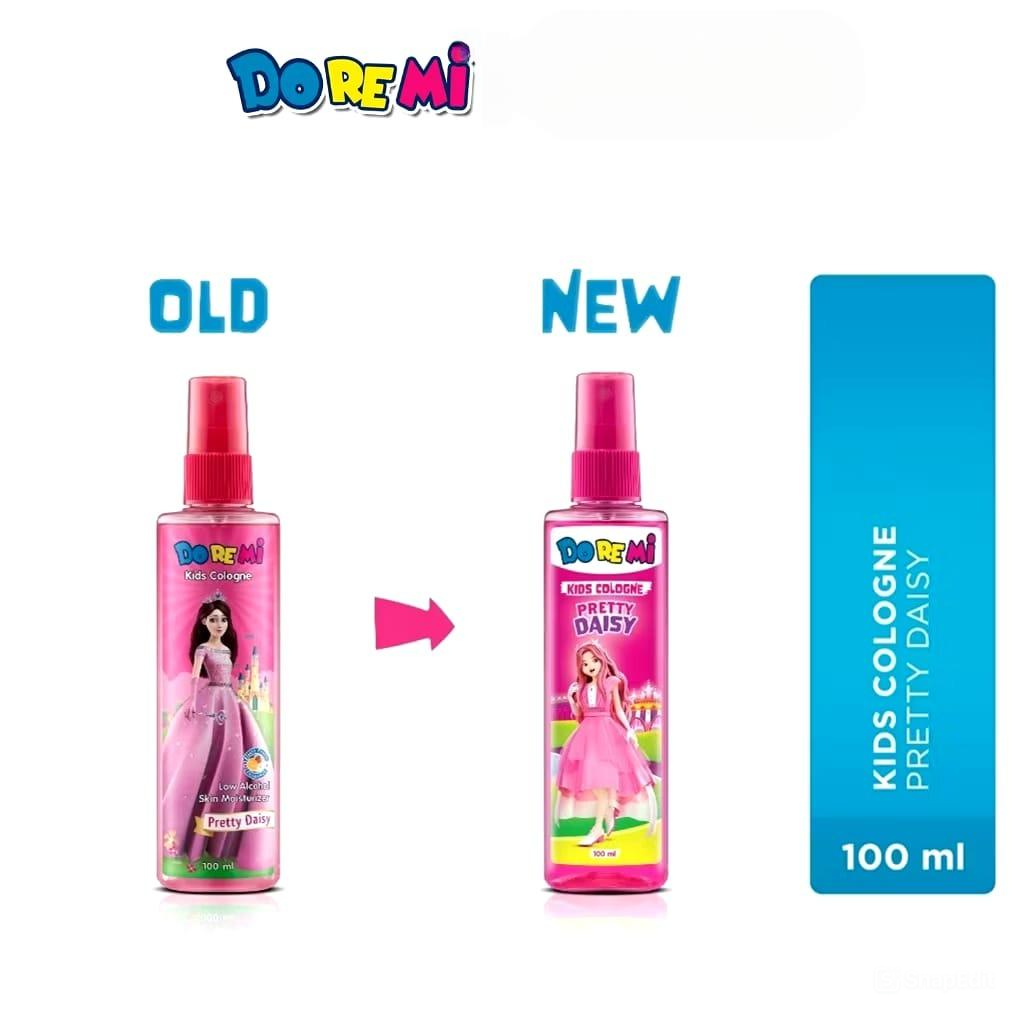 Doremi Kids Cologne 100ml - Pretty Daisy Pink