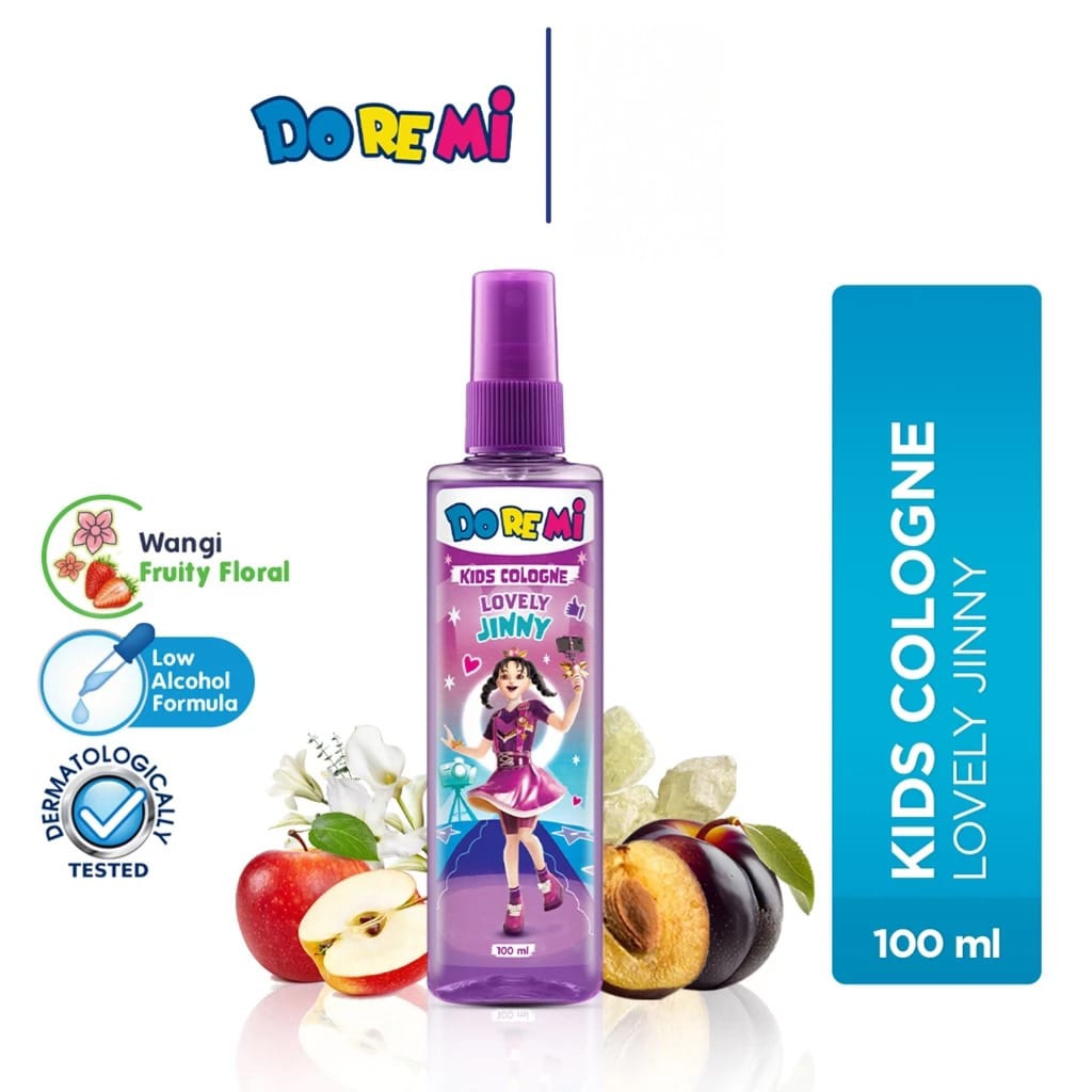 Doremi Kids Cologne 100ml - Lovely Jinny Ungu