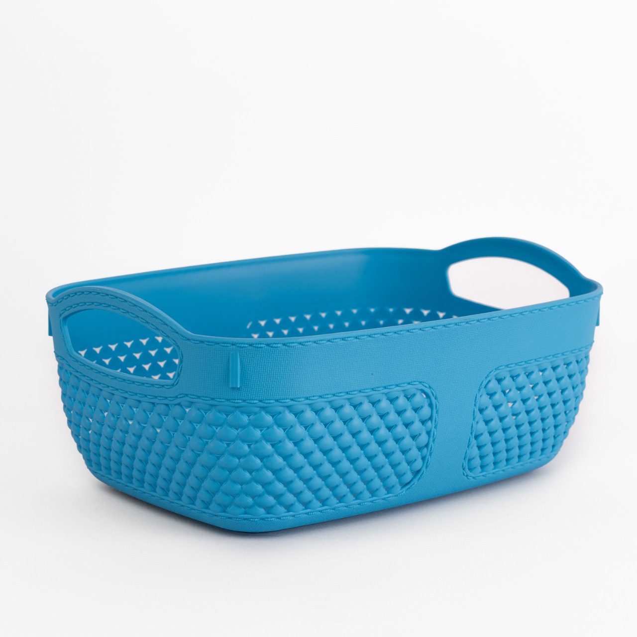 TRI J - Keranjang Plastik Serbaguna 24 x 17 x 9 cm - UNGU