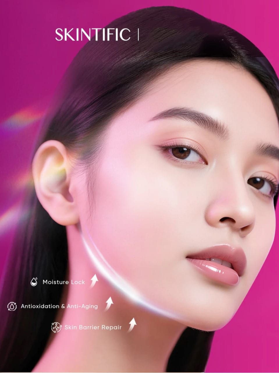 Skintific Cover Glow Perfect Pink Cushion 11gr - 01 Vanilla