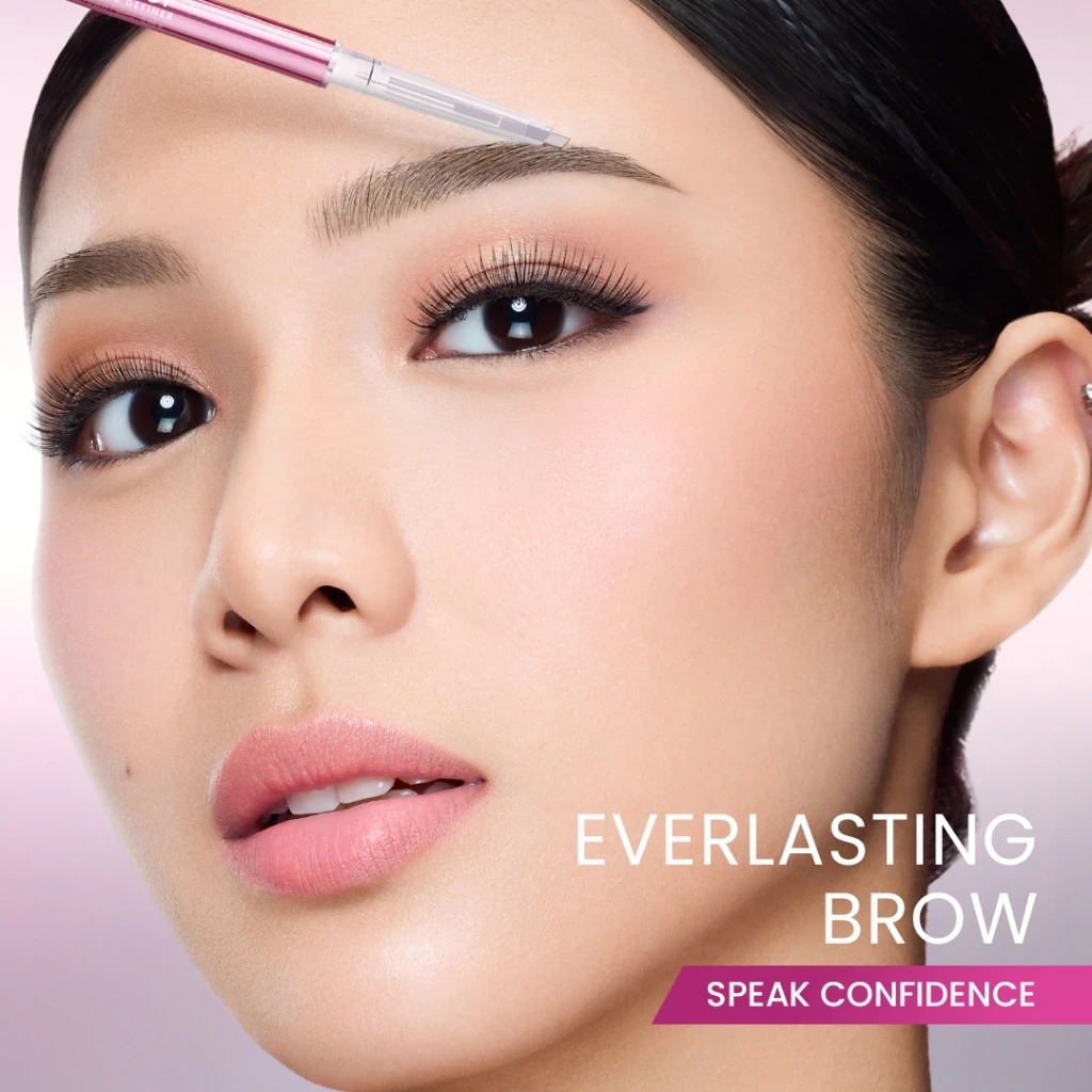 Hanasui Next Level 2in1 Browmatic Definer 0.06gr - 01 Natural Brown