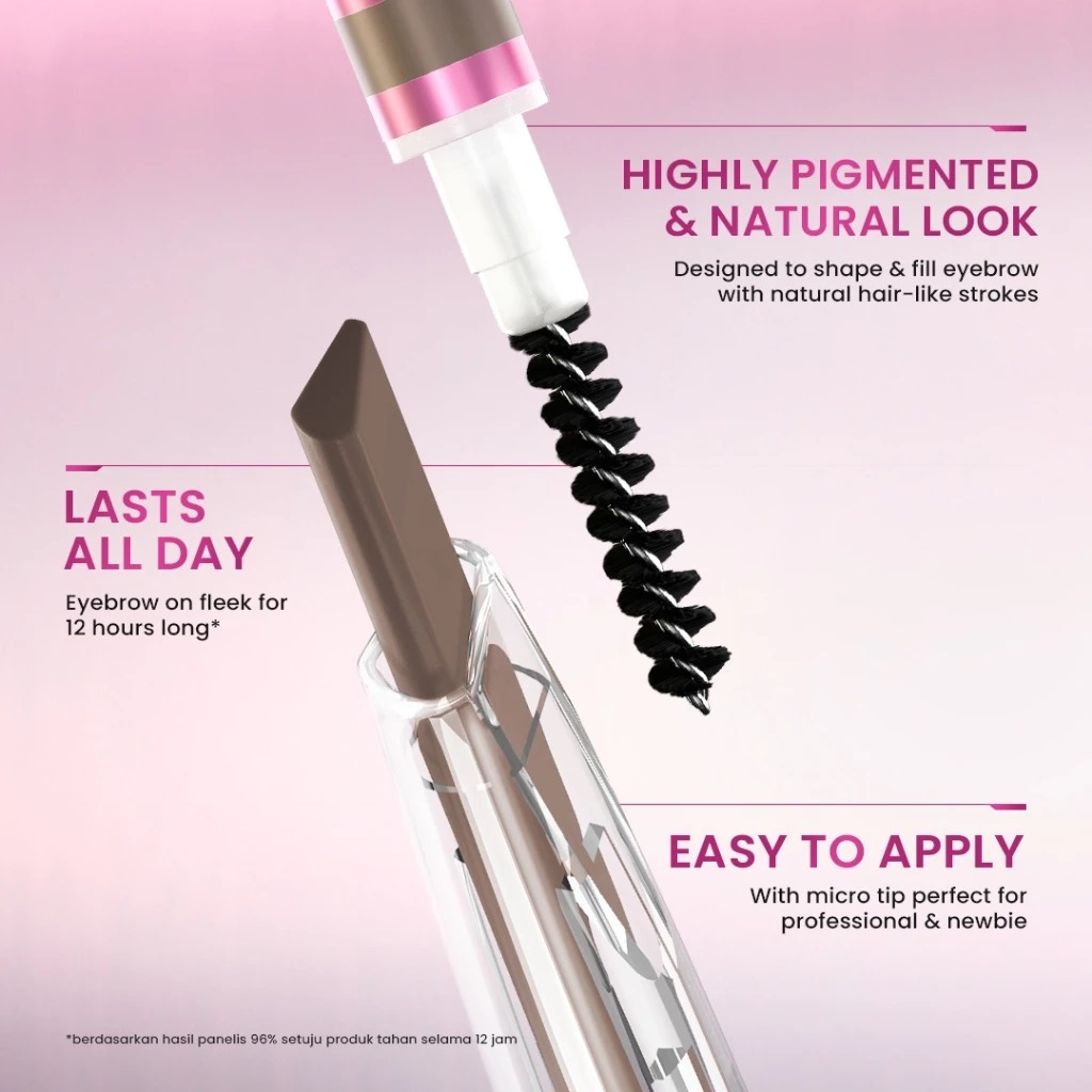 Hanasui Next Level 2in1 Browmatic Definer 0.06gr - 02 Deep Brown