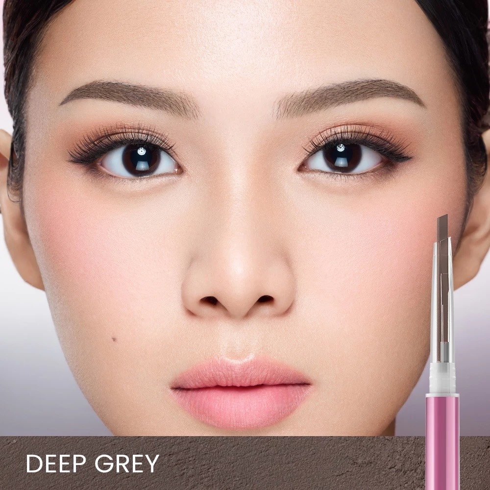 Hanasui Next Level 2in1 Browmatic Definer 0.06gr - 03 Deep Grey