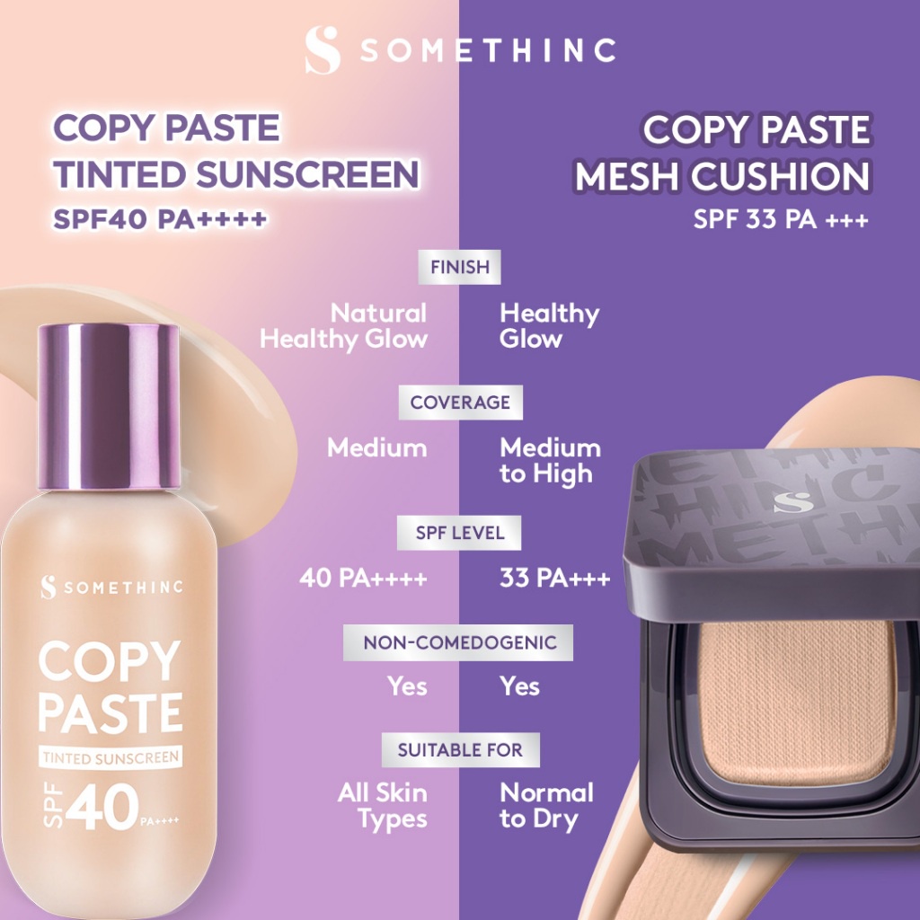 Somethinc Copy Paste Tinted Sunscreen SPF40 PA++++ 50ml - C01.5 Butter