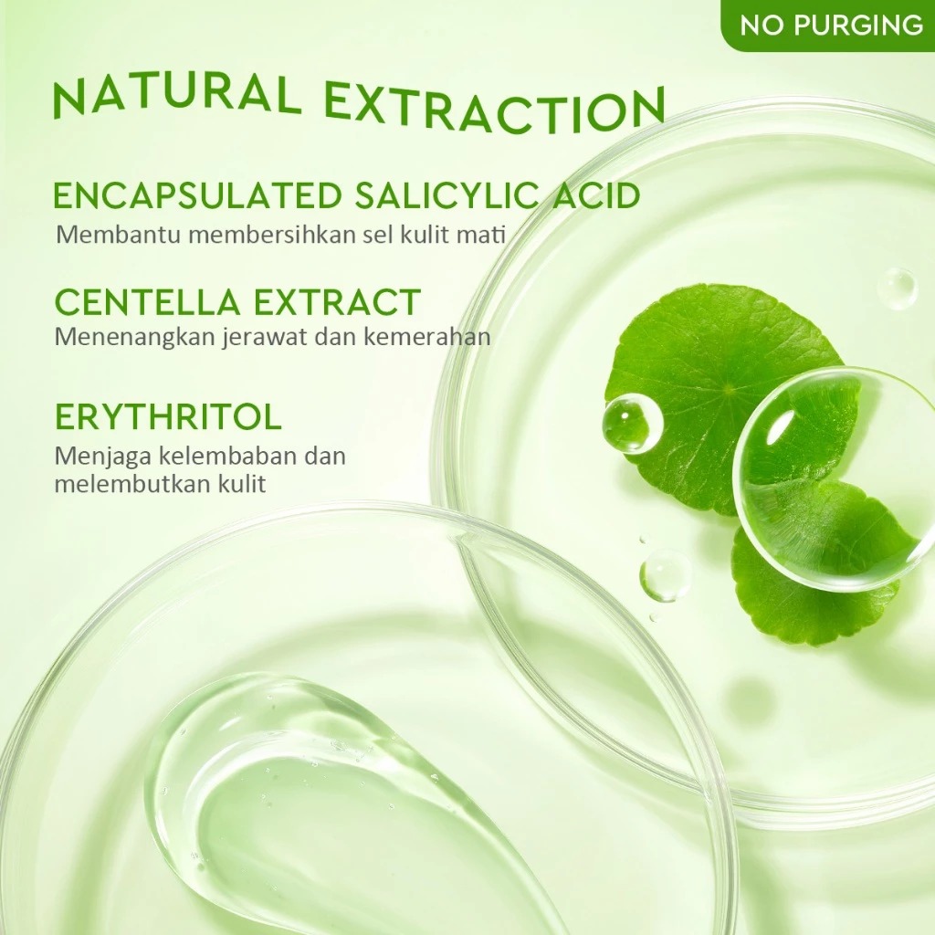 Glad 2 Glow Cleanser - Centella Salicylic Acid Acne Gel 100ml