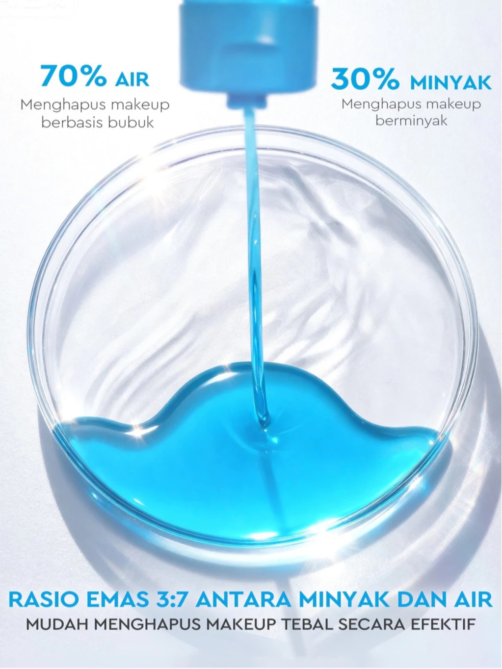 Glad 2 Glow All In One Makeup Remover 60ml - Panthenol