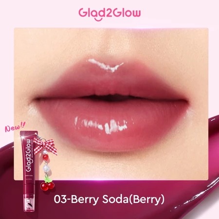 Glad 2 Glow Brightening Lip Serum 7gr - Berry Soda