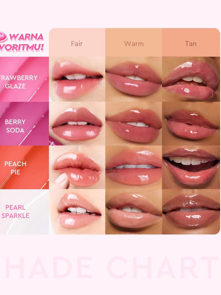 Glad 2 Glow Brightening Lip Serum 7gr - Berry Soda