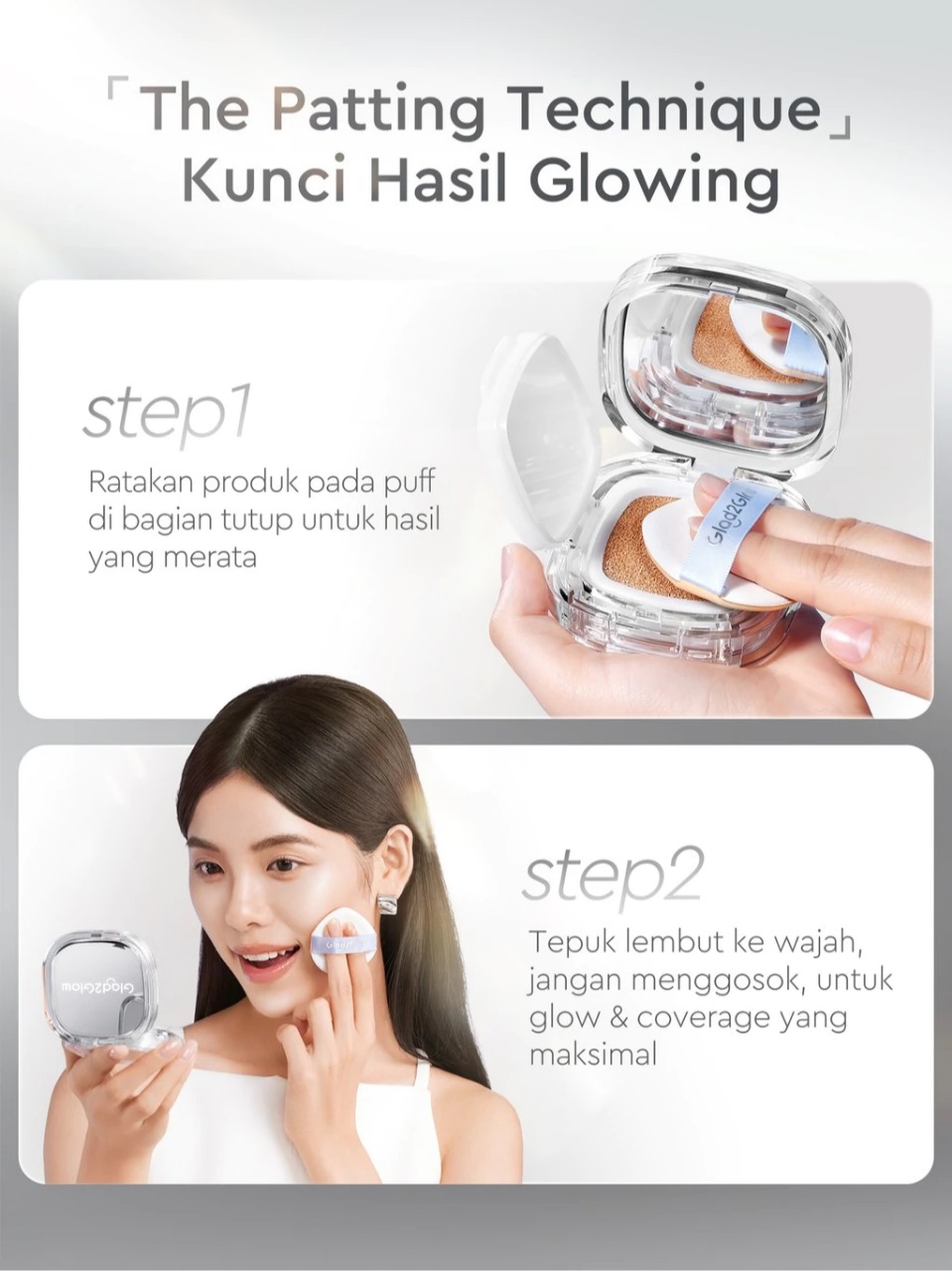 Glad 2 Glow Perfect Cover Glow Cushion 11gr - 00 Affogato