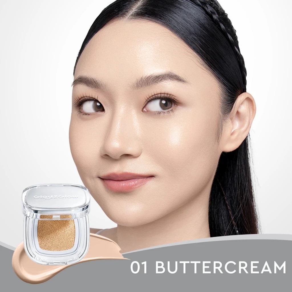 Glad 2 Glow Perfect Cover Glow Cushion 11gr - 01 Buttercream