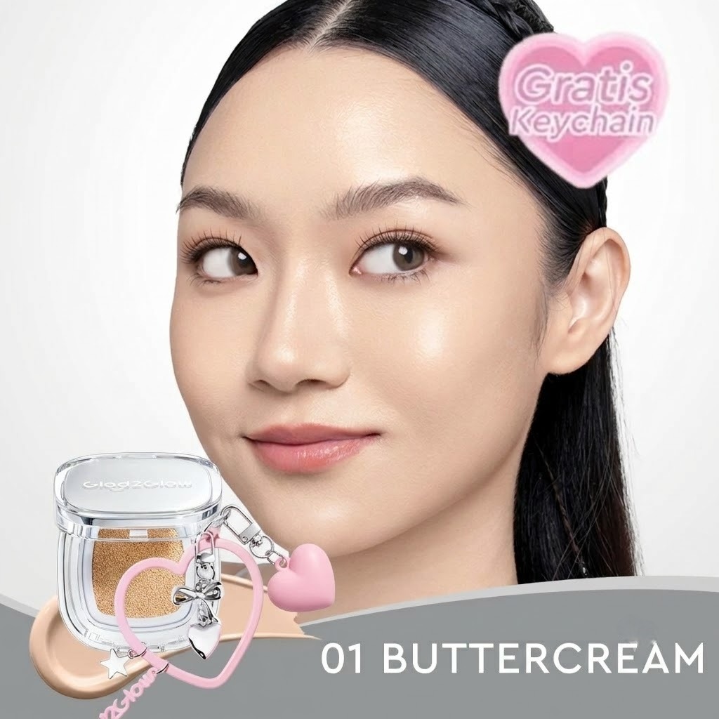 Glad 2 Glow Perfect Cover Glow Cushion 11gr - 01 Buttercream Glad 2 Glow Perfect Cover Glow Cushion 11gr - 01 Buttercream