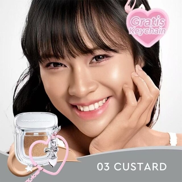 Glad 2 Glow Perfect Cover Glow Cushion 11gr - 03 Custard Glad 2 Glow Perfect Cover Glow Cushion 11gr - 03 Custard