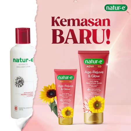 Natur-E Advanced Age-Rejuve & Glow Anti-Aging Hand & Body Serum 100ml