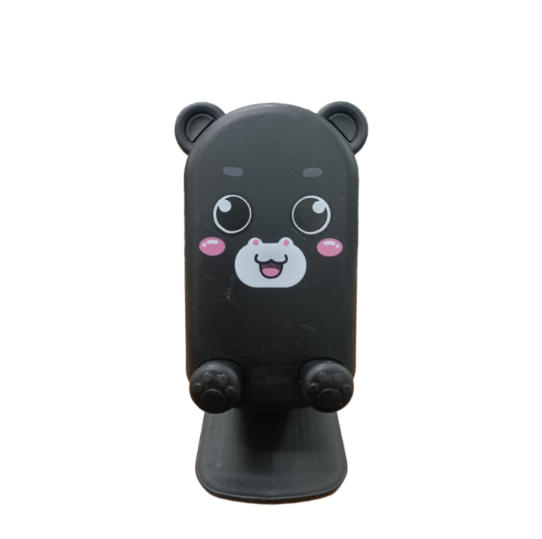 Desktop Phone Holder Karakter - HITAM (Folding Stand HP) Desktop Phone Holder Karakter - HITAM (Folding Stand HP)