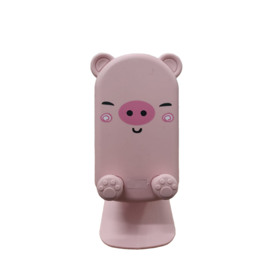 Desktop Phone Holder Karakter - PINK (Folding Stand HP) Desktop Phone Holder Karakter - PINK (Folding Stand HP)