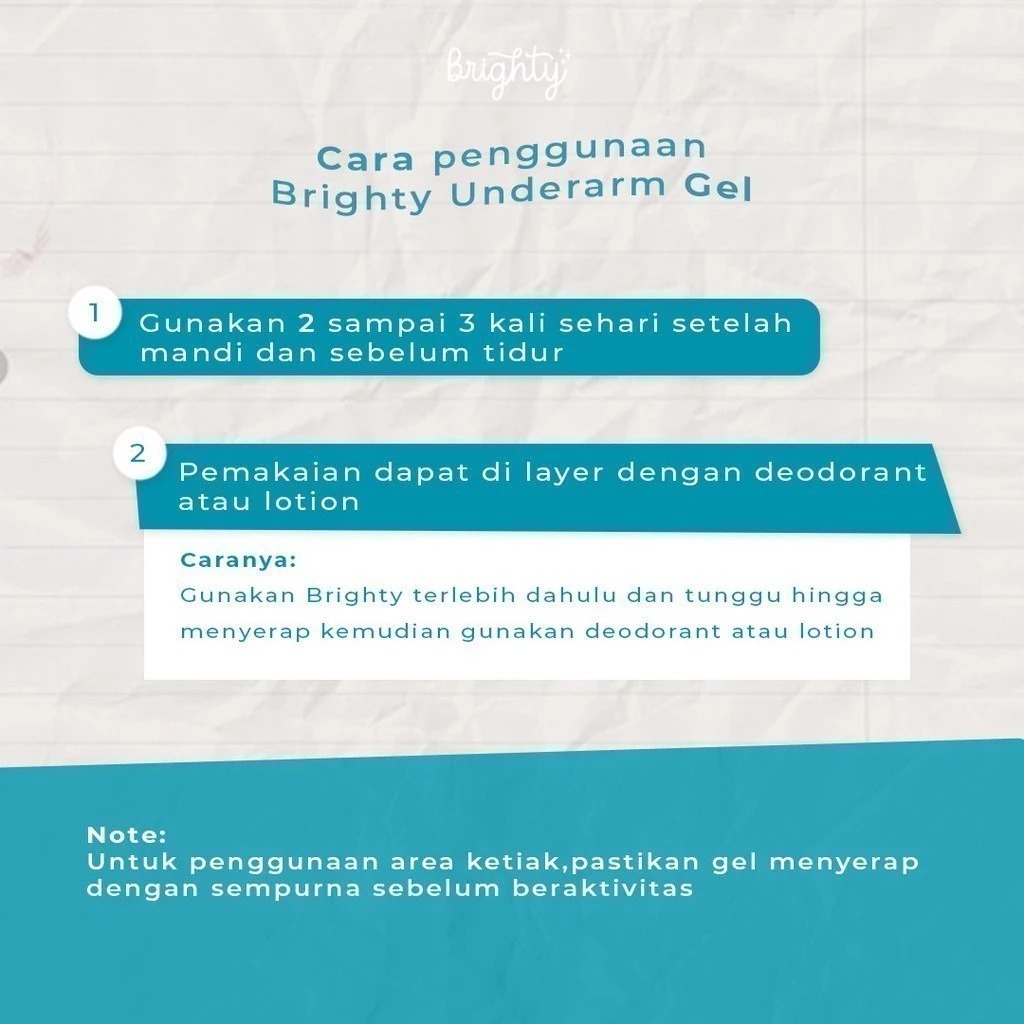 Brighty Glowing Underarm 30ml