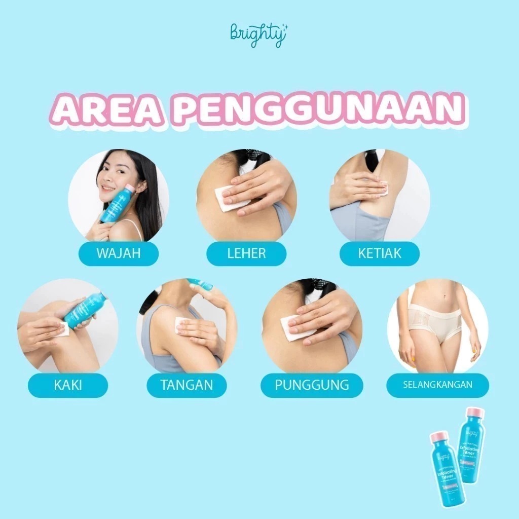 Brighty Multipurposes Exfoliating Toner 130ml