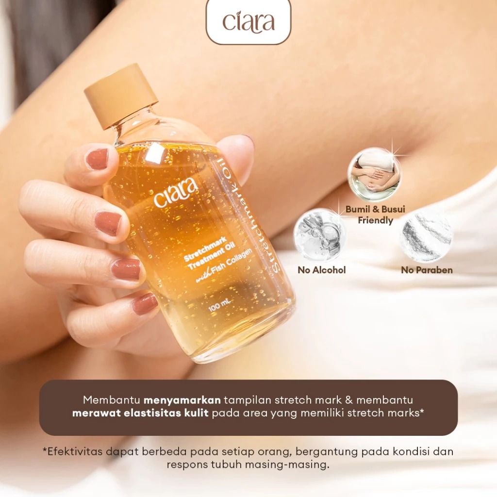 Ciara Stretchmark Treatment Oil with Fish Collagen & Apple Stemcell 100ml
