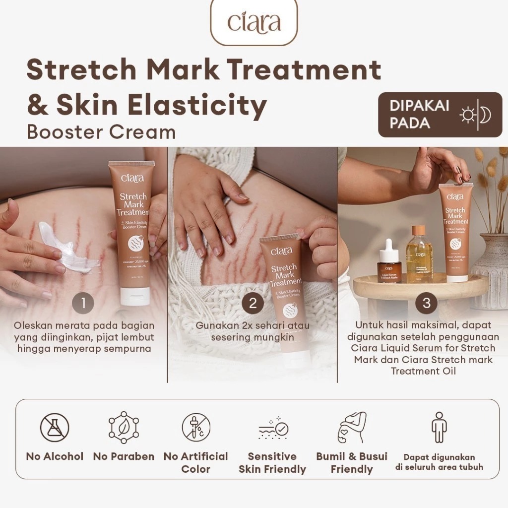 Ciara Stretch Mark Treatment Booster Cream 150ml