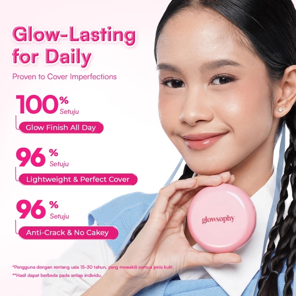 Glowsophy Cover Glow Serum Cushion - Birch