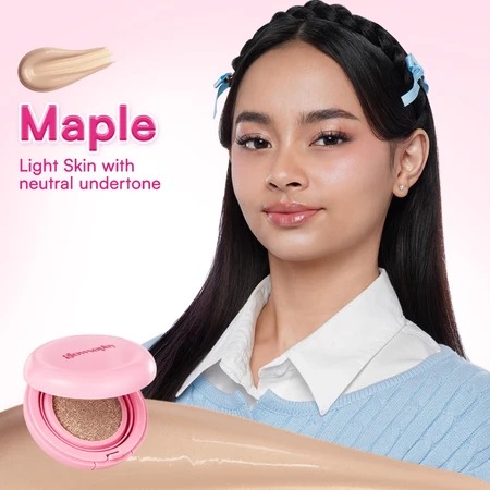 Glowsophy Cover Glow Serum Cushion - Maple