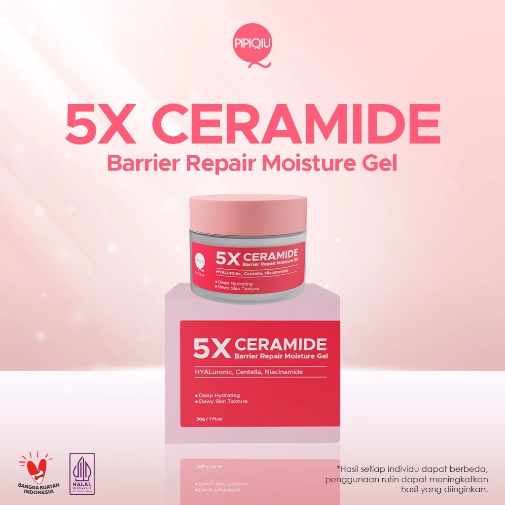 Pipiqiu 5X Ceramide Barrier Repair Moisture Gel 30gr - Hello Kitty