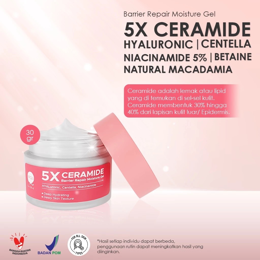 Pipiqiu 5X Ceramide Barrier Repair Moisture Gel 30gr - Hello Kitty