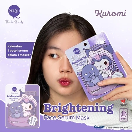Pipiqiu Face Serum Mask 25gr - Brightening (Kuromi)