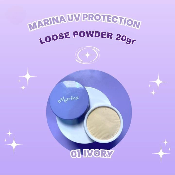Marina Loose Powder UV Protection - Ivory
