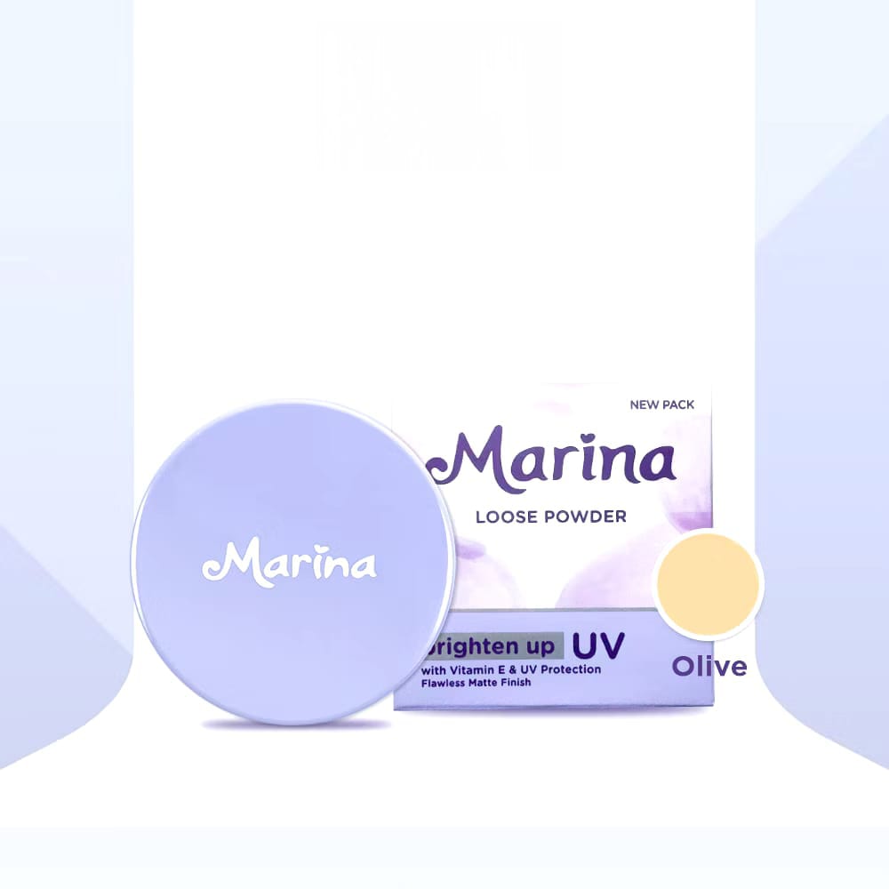 Marina Loose Powder UV Protection - Olive