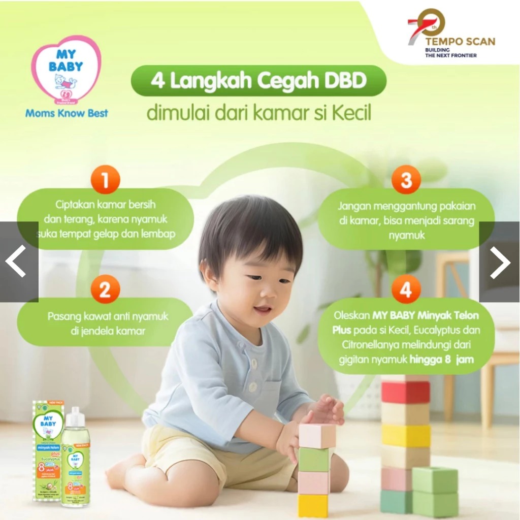 My Baby Minyak Telon Plus 60ml