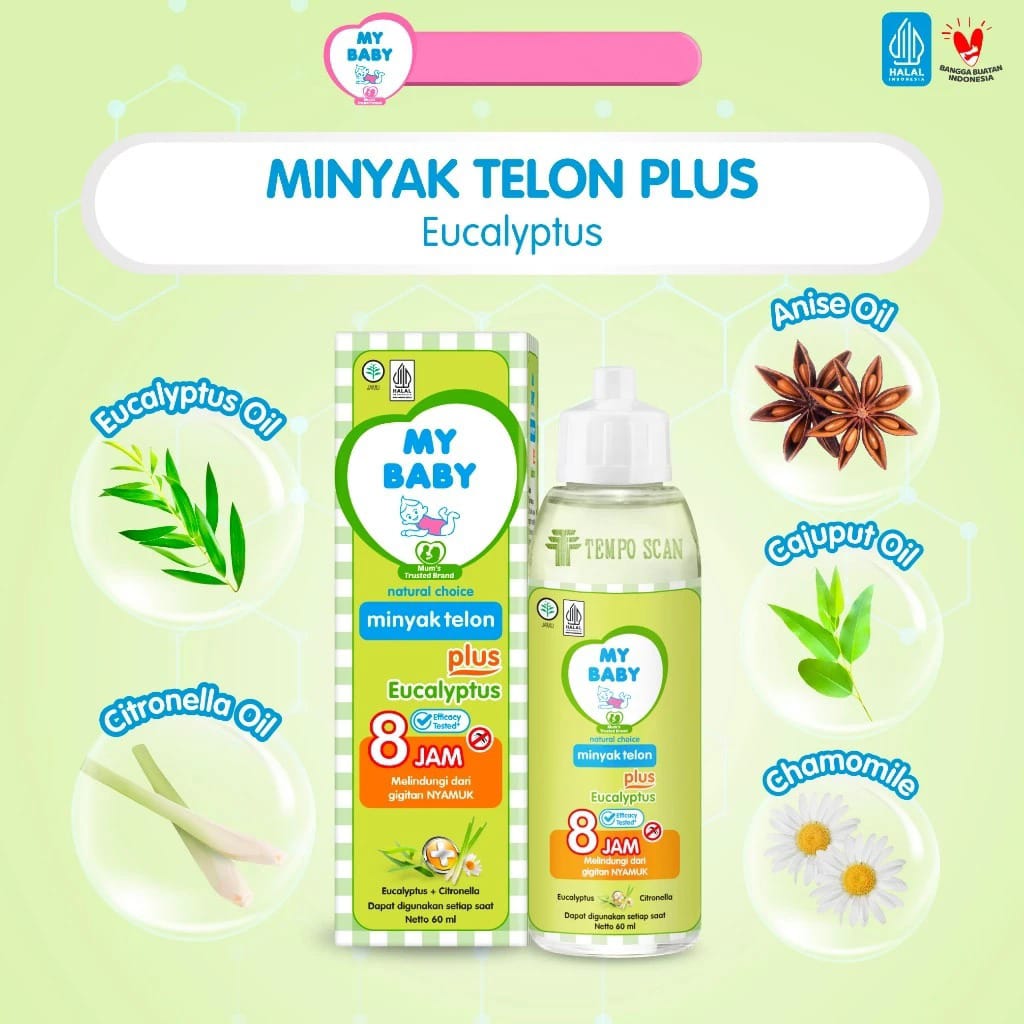 My Baby Minyak Telon Plus 90ml