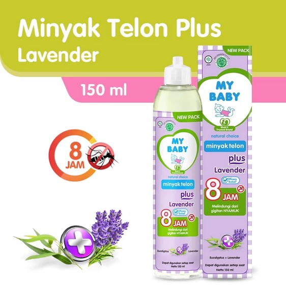 My Baby Minyak Telon Plus 150ml - Lavender