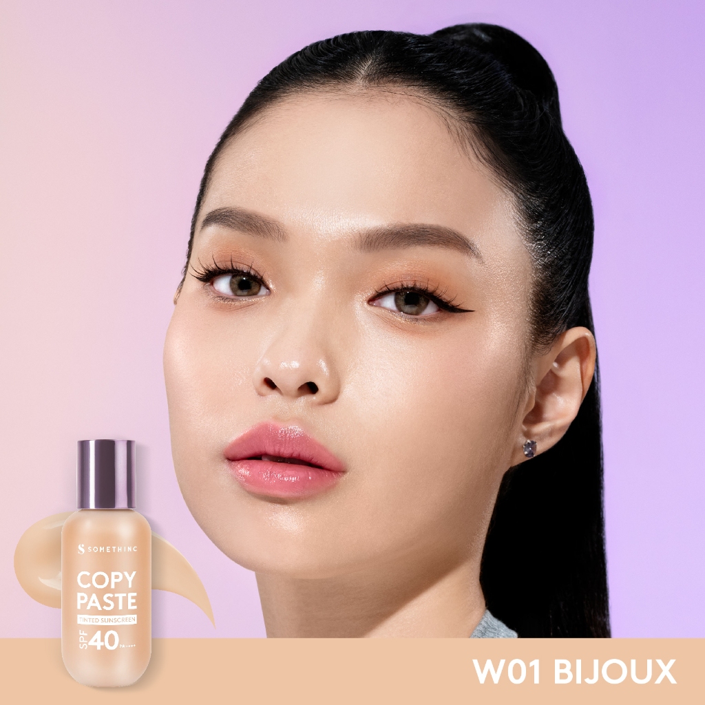 Somethinc Copy Paste Tinted Sunscreen SPF40 PA++++ 50ml - W01 Bijoux