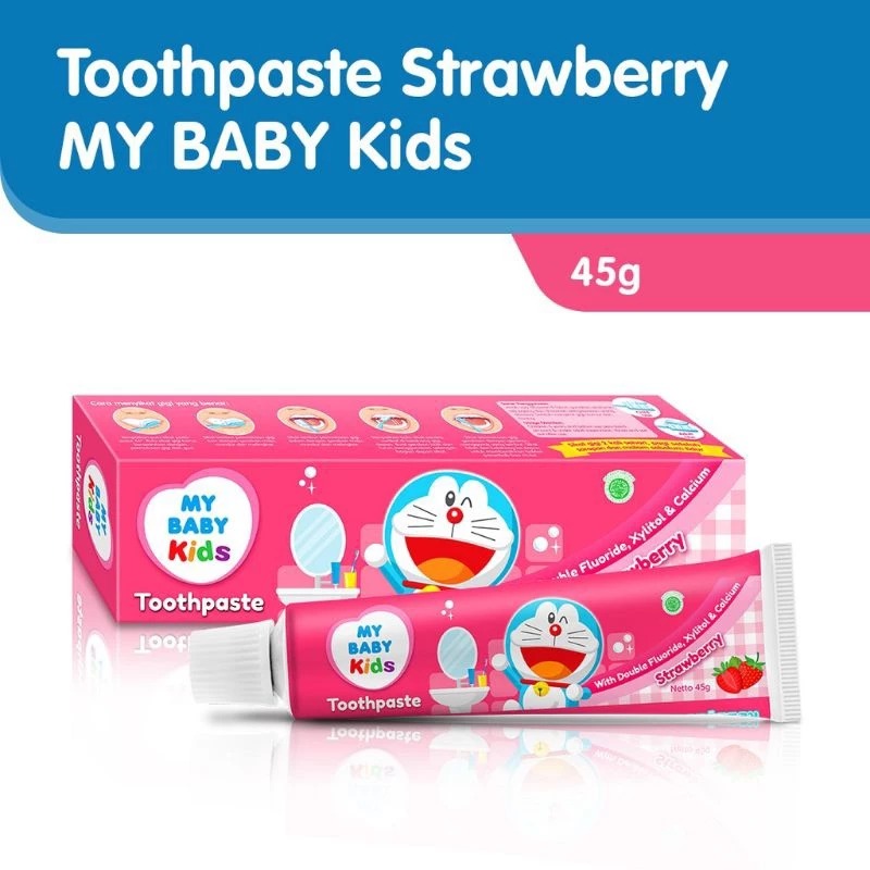 My Baby Kids Toothpaste 45gr - Strawberry
