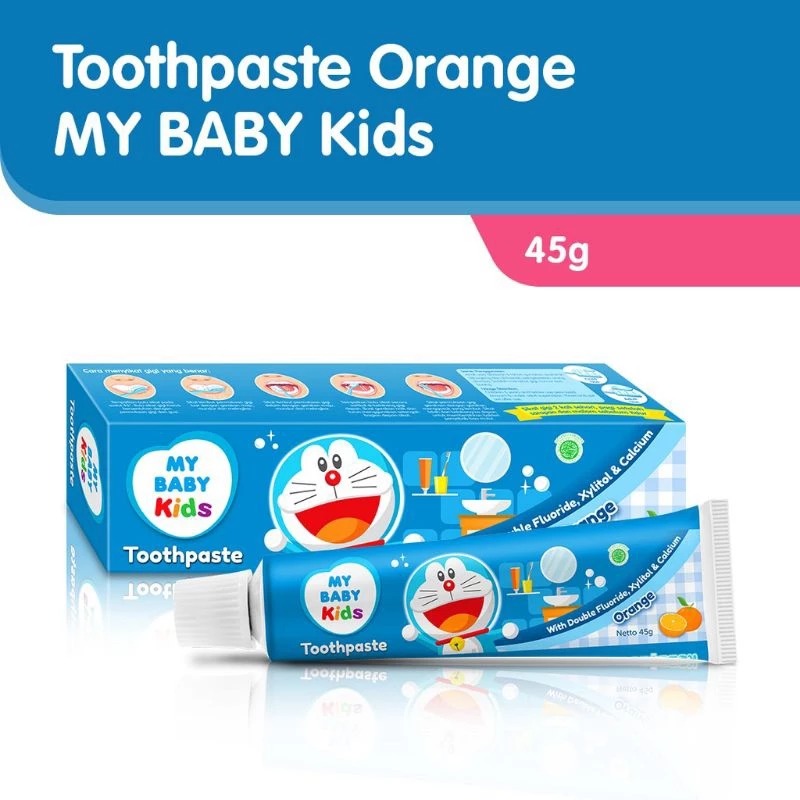 My Baby Kids Toothpaste 45gr - Orange