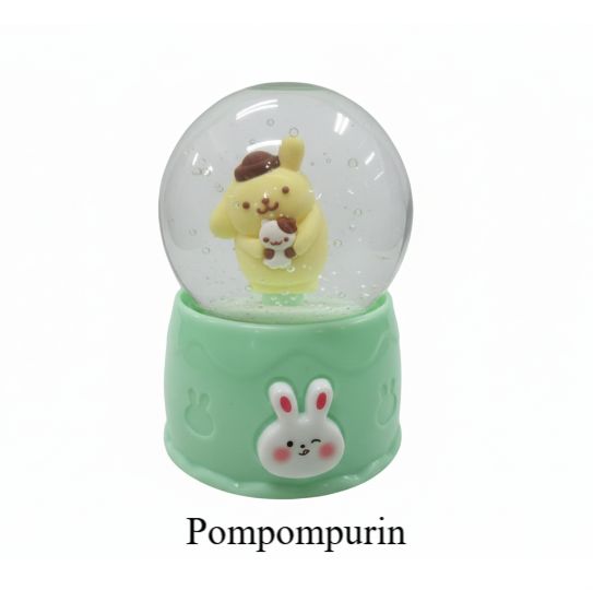 Mainan Slime Snowball / Pajangan Bola Kaca - Pompompurin